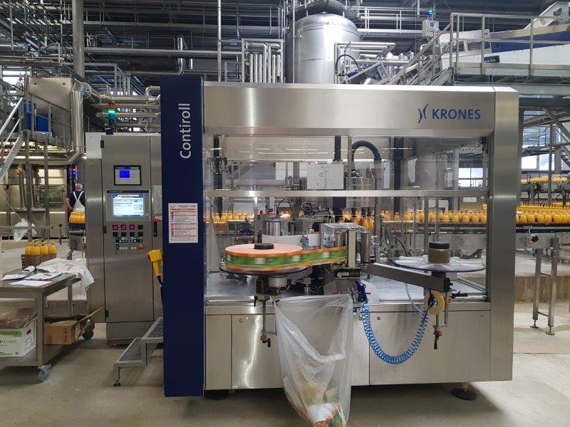 KRONES Complete PET Aseptic filling Line for still products (Milk and Juices) with 38mm widemouth neck