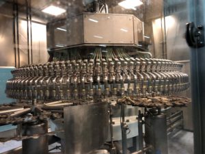 USED COMPLETE PET FILLING FOR NON CARBONATED PET BOTTLES – CAPACITY 72000 BPH
