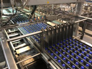 USED COMPLETE PET FILLING FOR NON CARBONATED PET BOTTLES – CAPACITY 72000 BPH