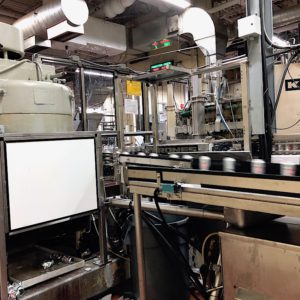 Krones 100 Valve Can Filler with Angelus Seamer 120L Can Seamer 