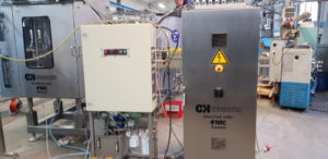 electrical panel and hydraulic panel