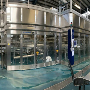 KRONES Filling Line 46,000 B/HR OW Glass Bottles