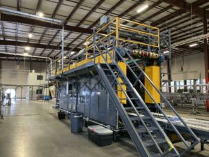 Complete Krones Water Bottling Line with Capacity of 54,000 BPH