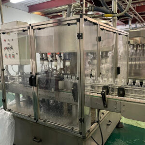 Second Hand Bottle Filling Line with Capacity 2,200 BHR
