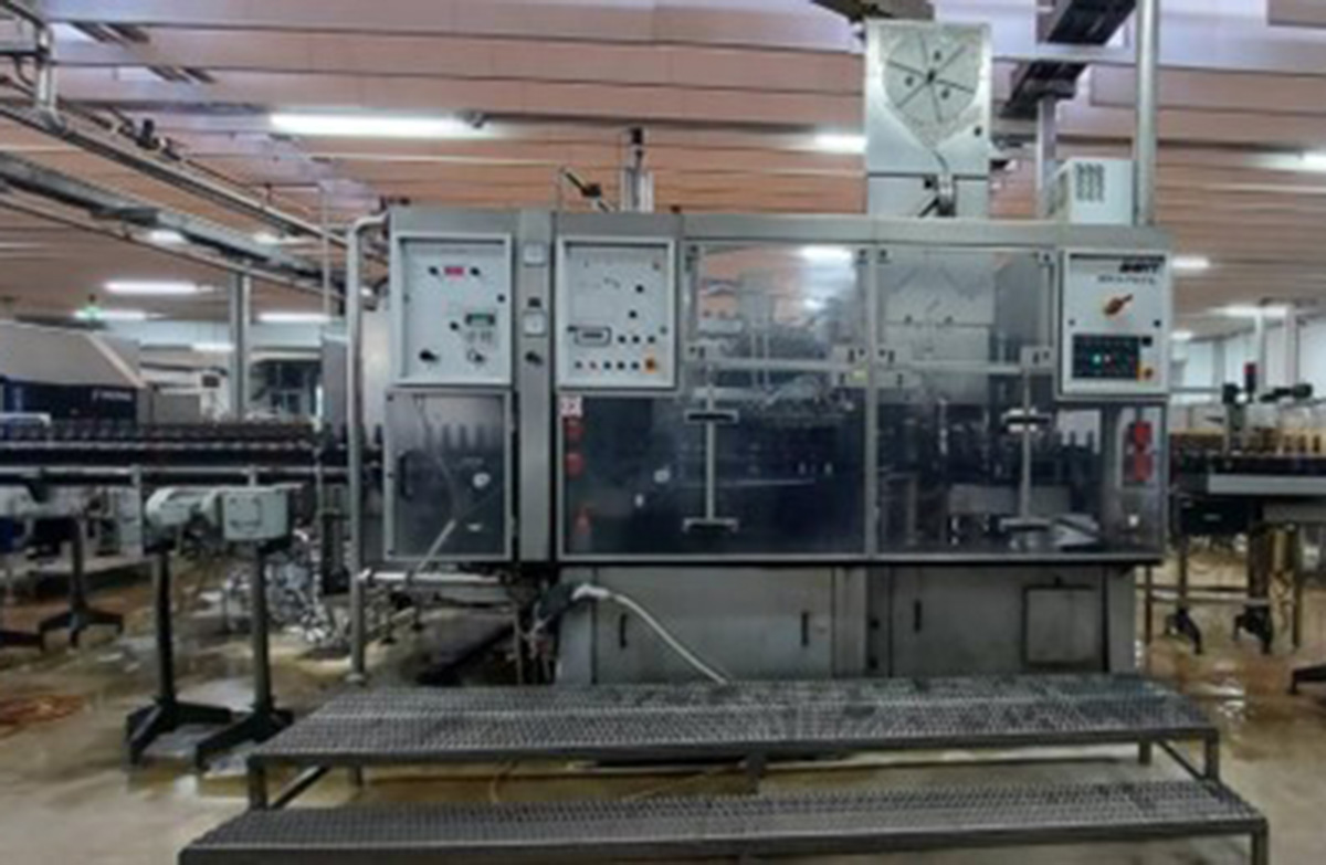 KHS/SEN Glass bottles Filler for Beer and Carbonated Soft Drinks with Capacity: 40,000 BHR.