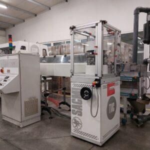 Complete SACMI Installation for Compression Moulding of 2 Piece Closure CSD 28mm with Liner