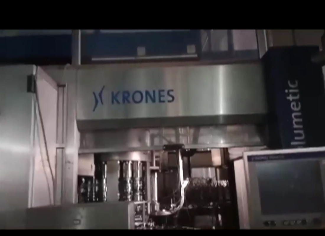 KRONES PET Line for Carbonated Soft Drinks with Capacity 30,000 BPH