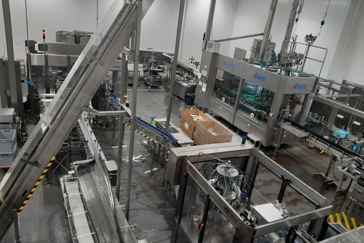KHS KRONES Wine Bottling Line